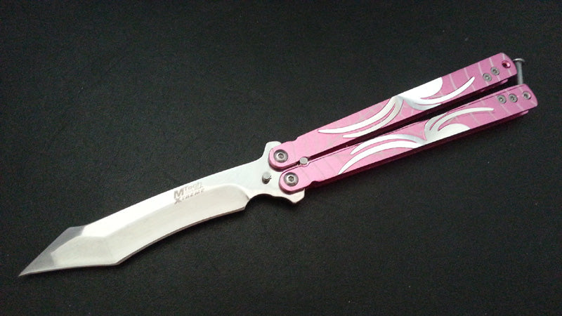 Spider Mirror Polished Folding Knife