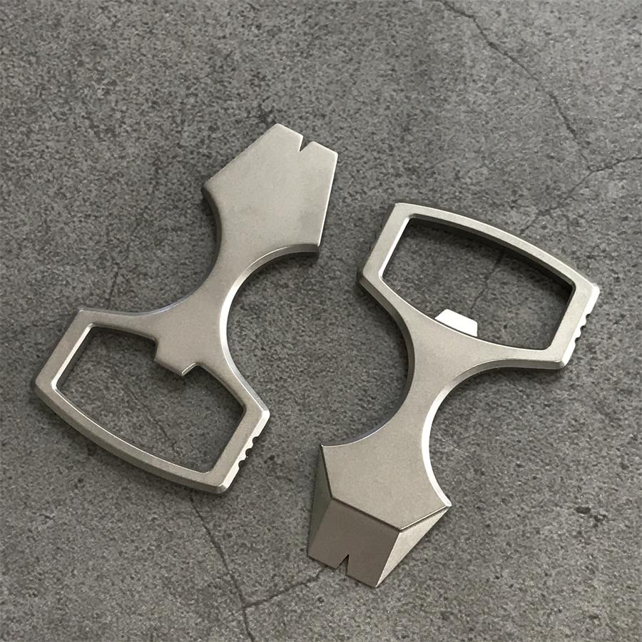 Portable Multi-Use Pry Bar Tool with Bottle Opener