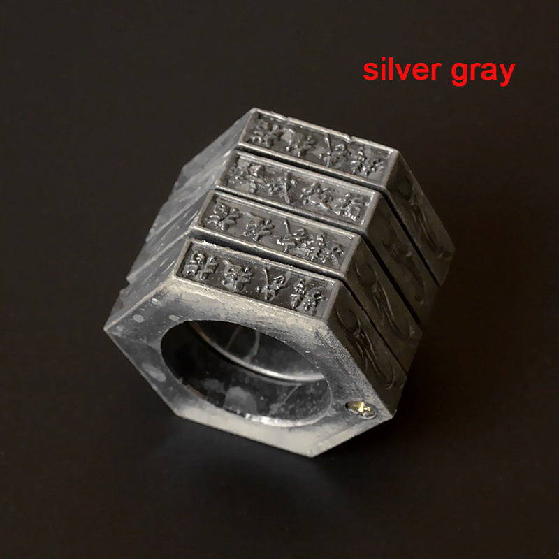 Folding Knuckle Duster Portable Training Self-defense EDC Tool