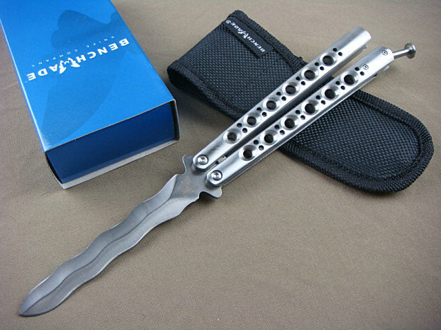 Snake-blade butterfly knife