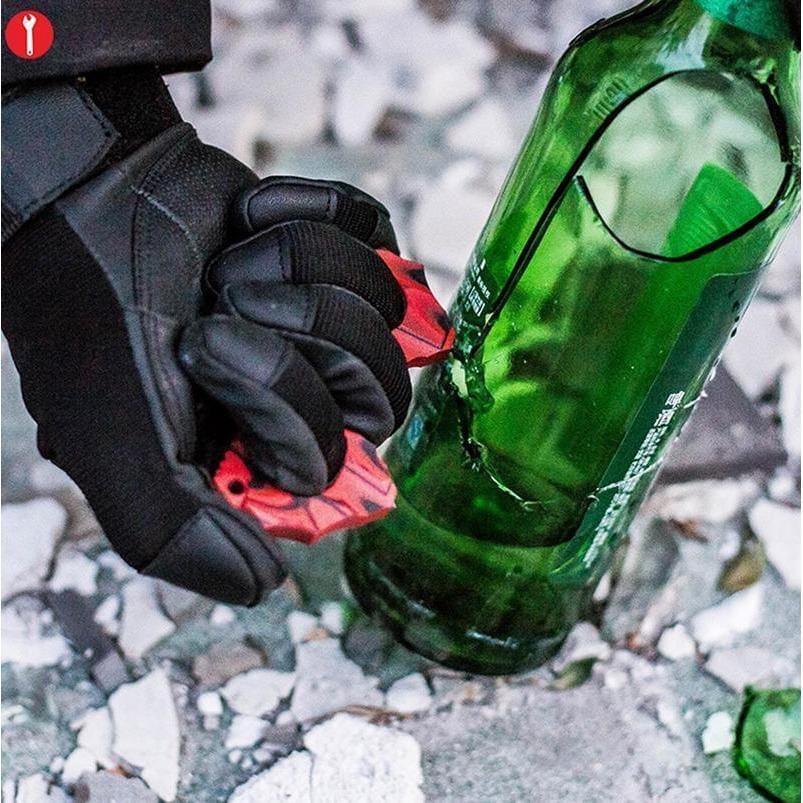 2019 Ultra-light G10 Material Seahorse Three Finger Spiked Brass Knuckles