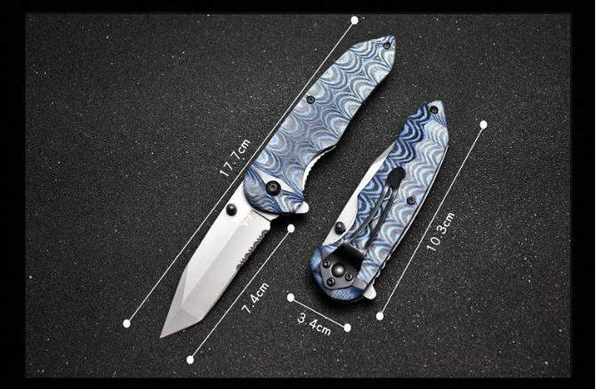 Outdoor folding knife