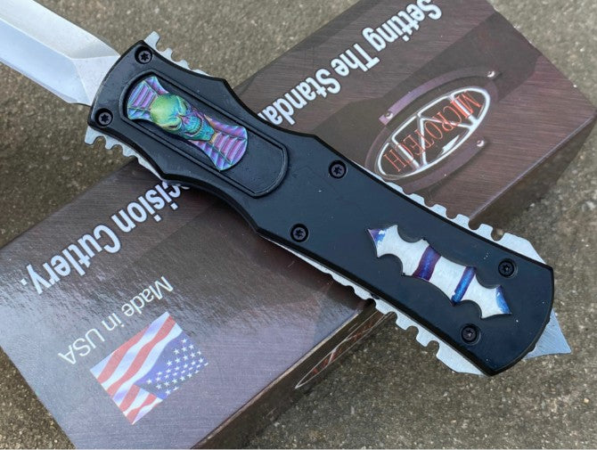 Oni Head Out-the-Front Automatic Knife