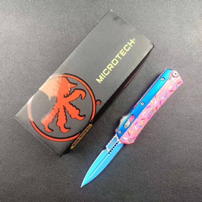 Mini Cobra OTF Knife Doughnut Edition