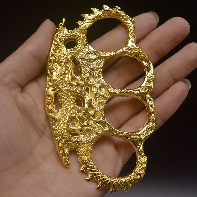 Dragon-patterned Thick High-strength Tactical Finger Ring
