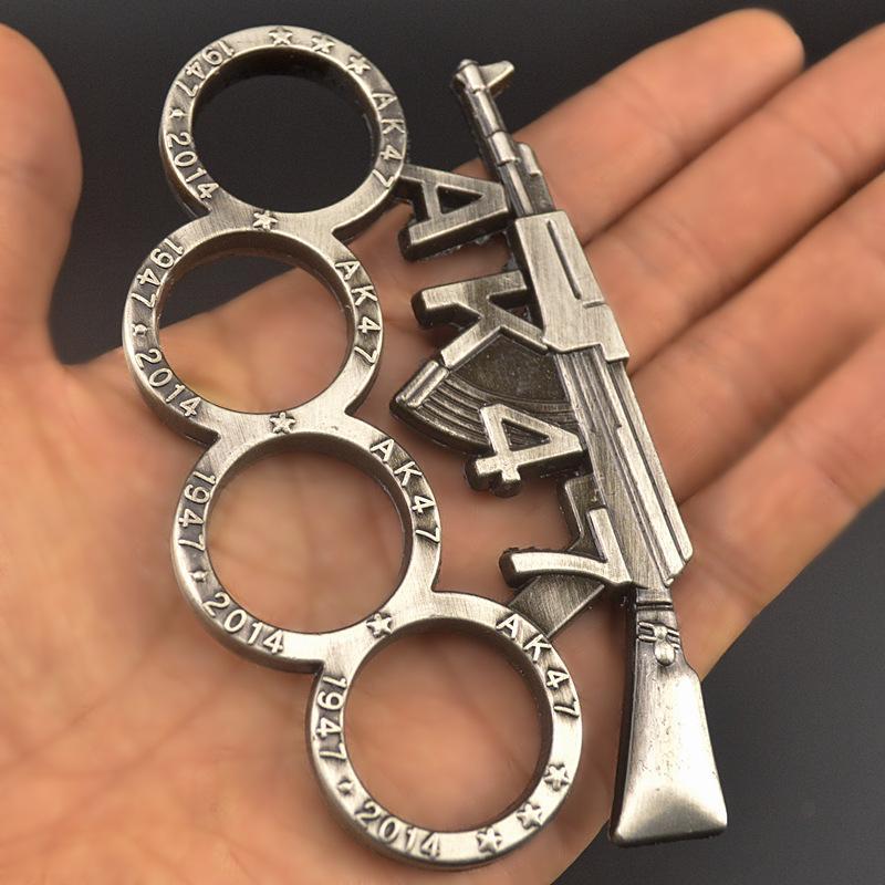 AK Pistol-style High-strength Tactical Finger Ring (Knuckle Duster) - Tactical Survival Tool