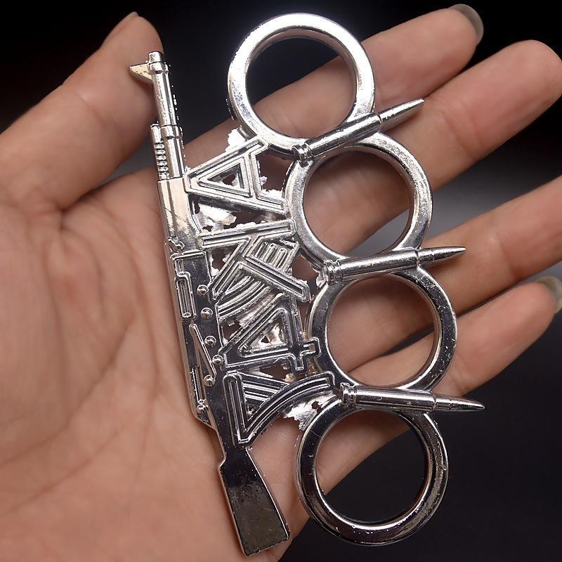 AK Pistol-style High-strength Tactical Finger Ring (Knuckle Duster) - Tactical Survival Tool