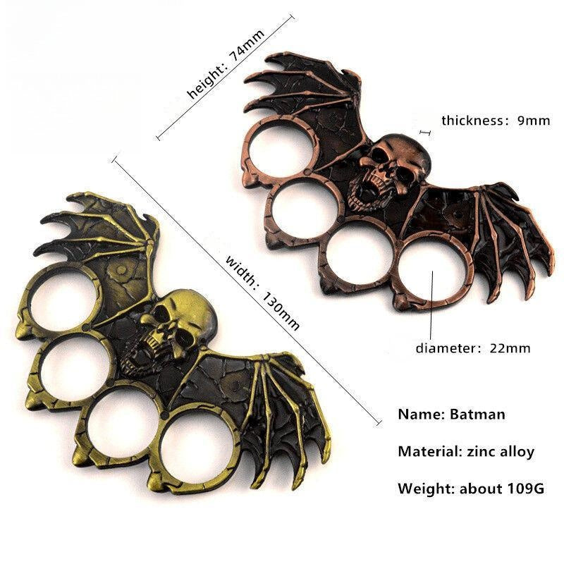 Skull-style Thick High-strength Tactical Finger Ring
