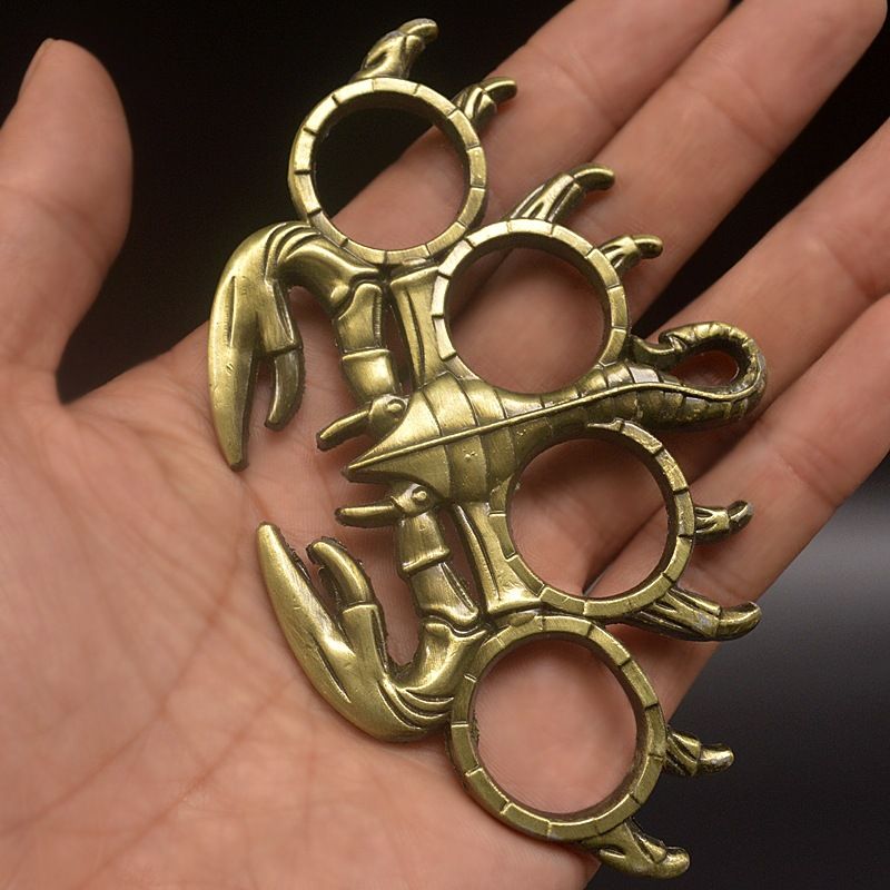 Thick High Strength Tactical Finger Ring - Outdoor Multifunctional Self-defense Defense Security Protection Equipment