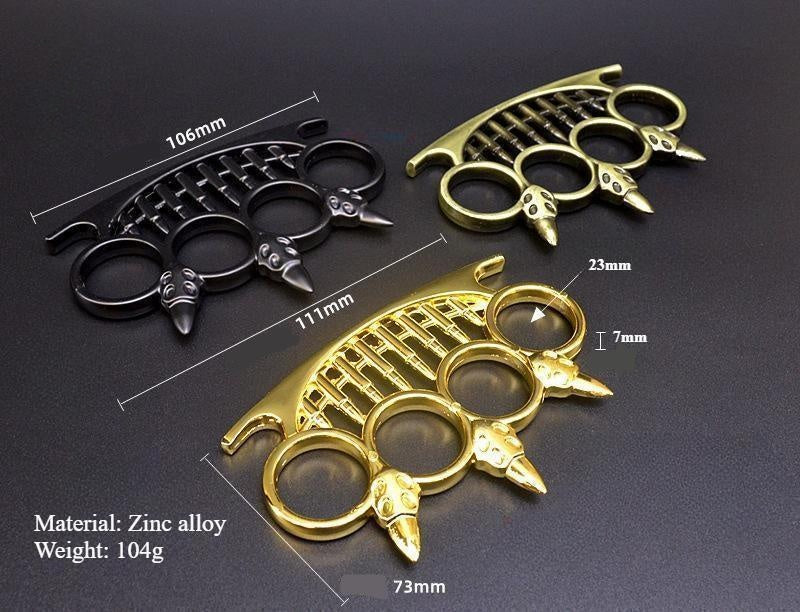 Hot Selling 3-Color Bullet Head Self-Defense Finger Tiger