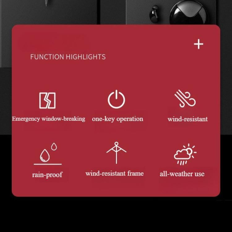 Outdoor Vehicle - Mounted Home Security Self - Defense Baton