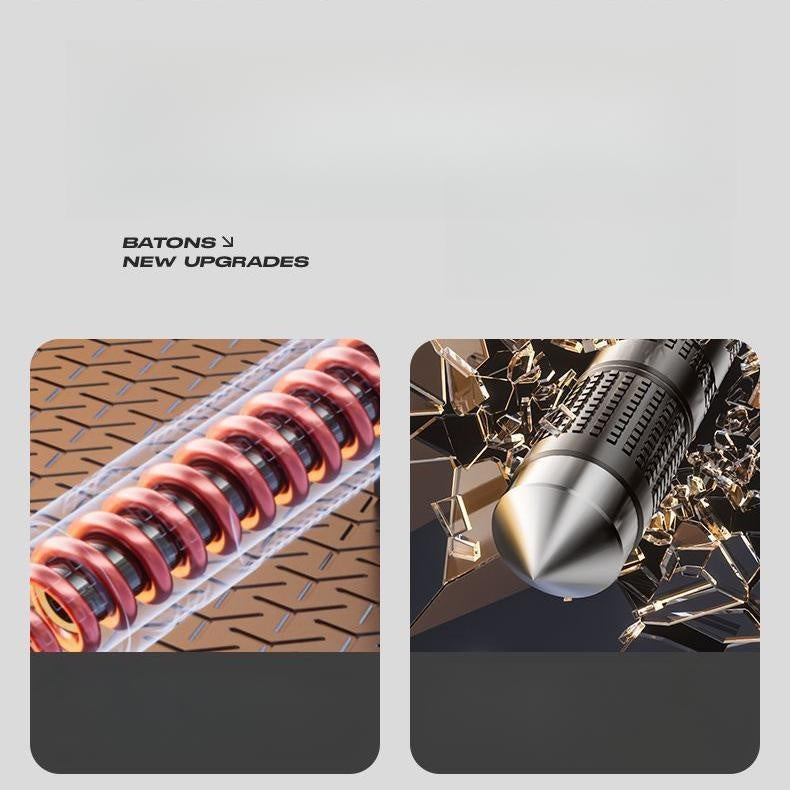 Outdoor Vehicle - Mounted Home Security Self - Defense Baton-Spring Baton