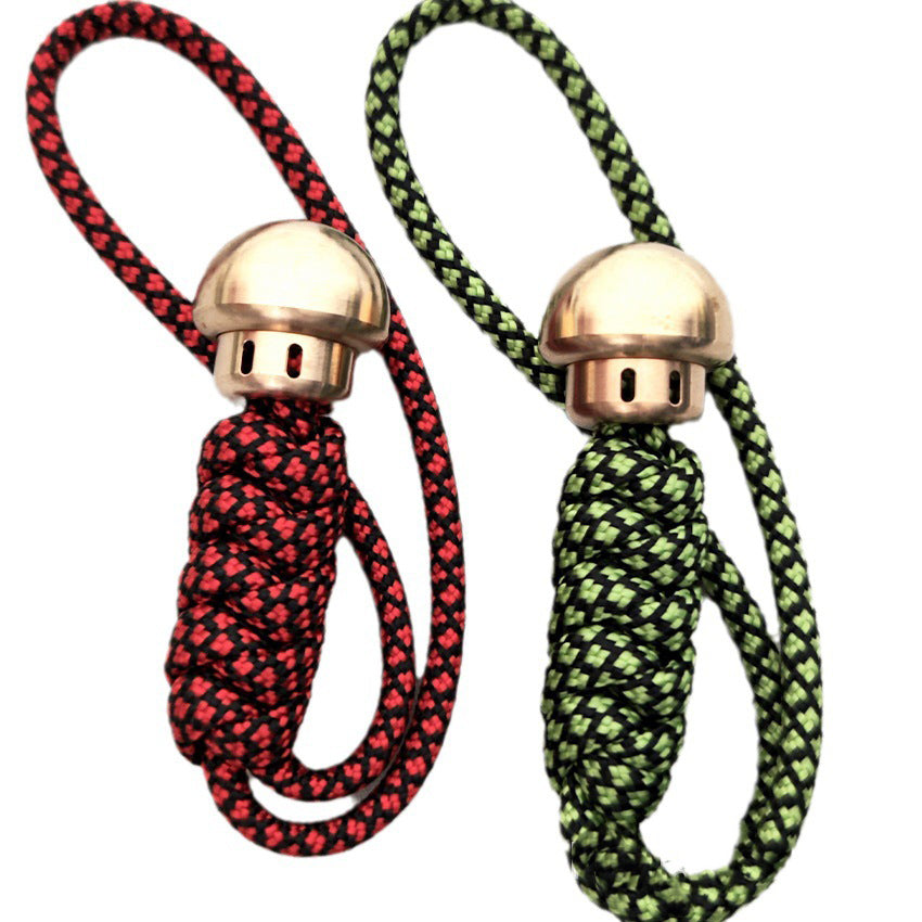 Brass Mushroom Pendant Umbrella Rope DIY Tool