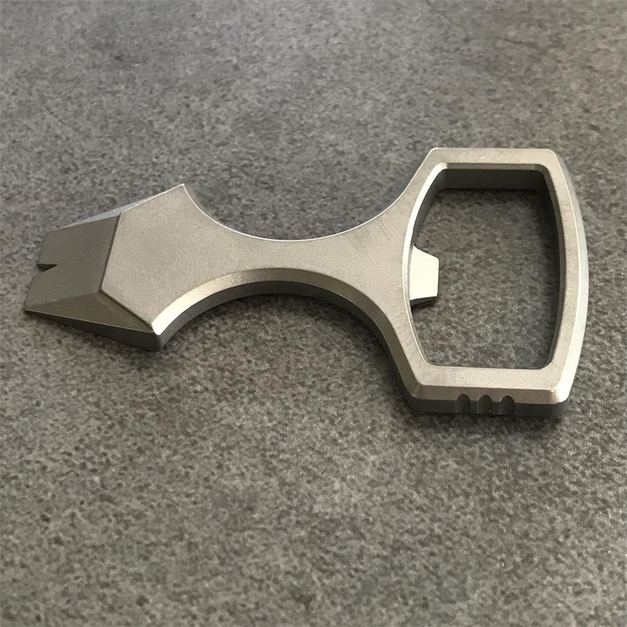 Portable Multi-Use Pry Bar Tool with Bottle Opener