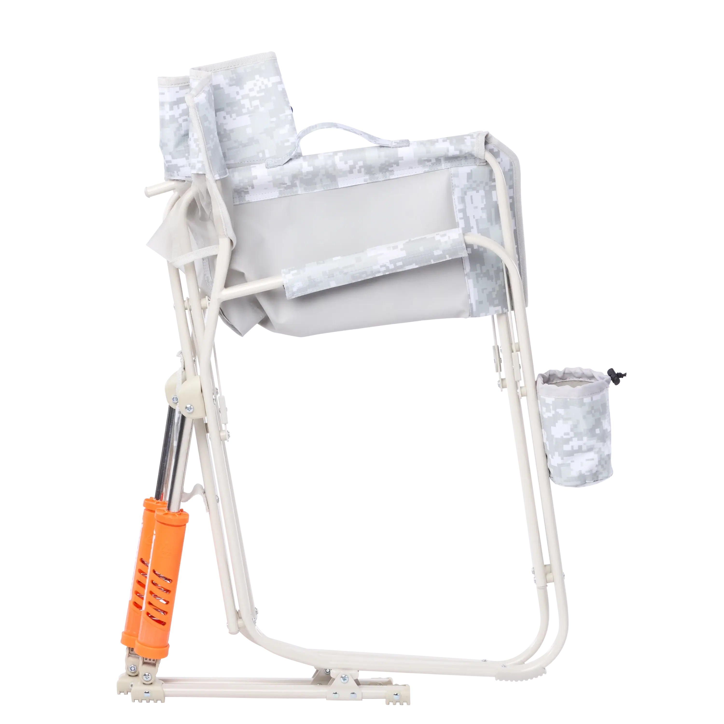 Collapsed freestyle rocker elite in snow camo.