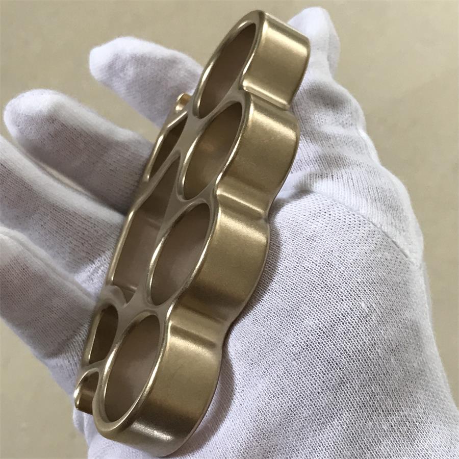 Mate X2 Savage -Stonewashed Brass Knuckle Dusters Bottle Opener EDC Tools