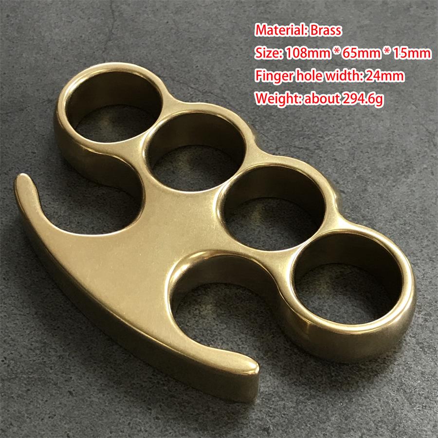 Old Style Classic Stonewashed Brass Knuckle Duster