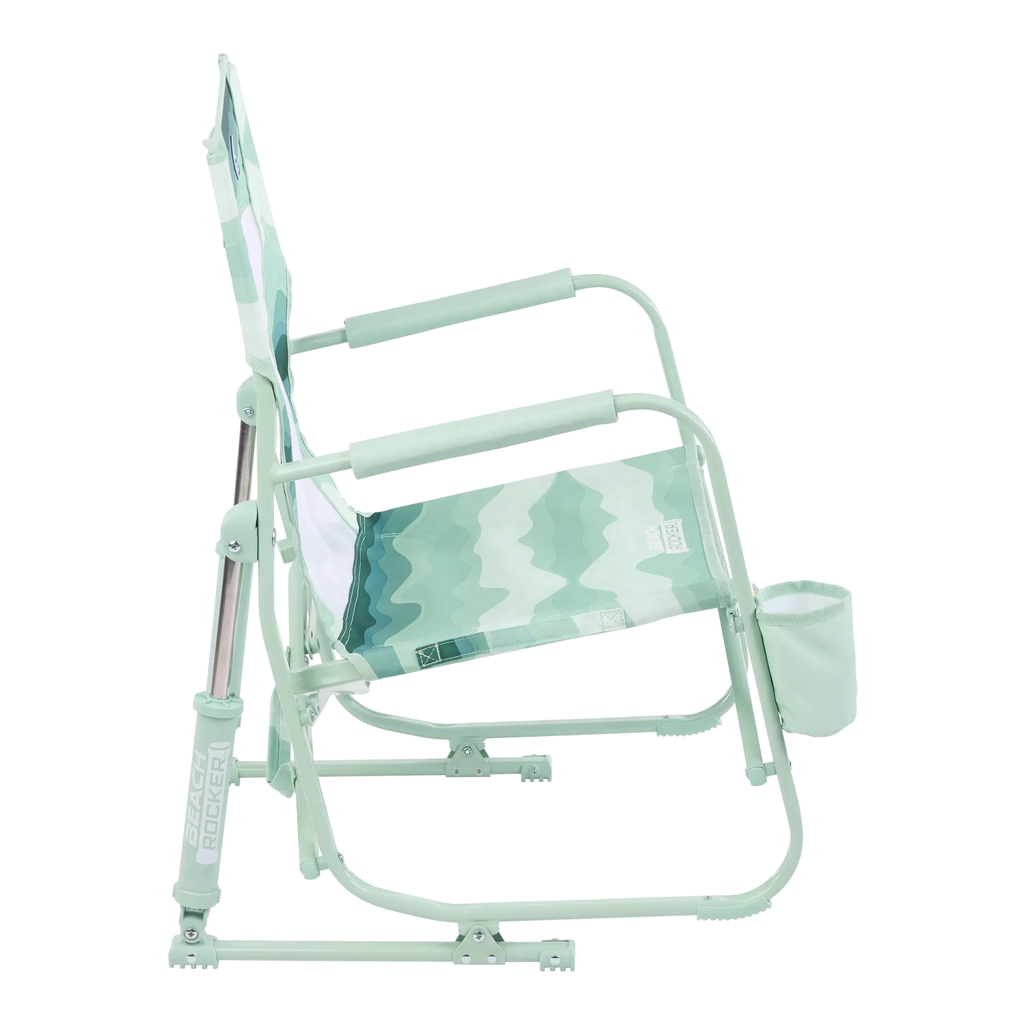 Beach Rocker, Green Beach Wave, Right Side