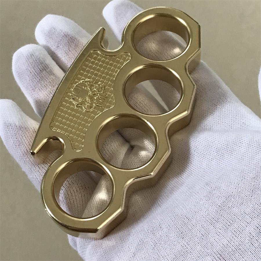 Mini Skull Classic Brass Knuckle Dusters