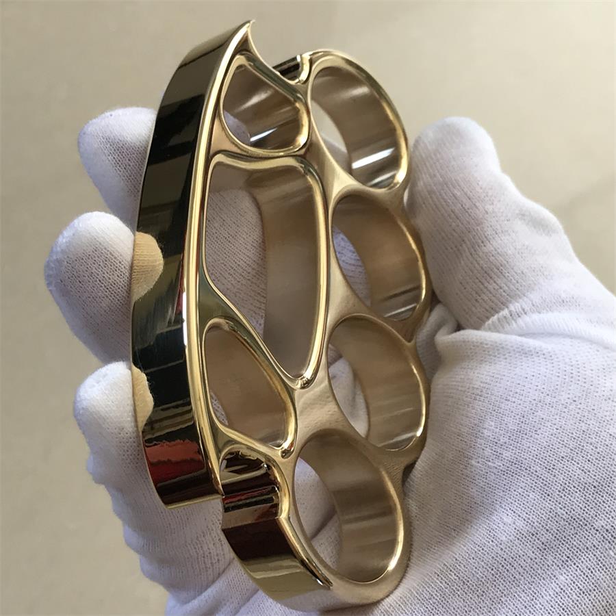 Mate X1 Savage -Mirror Brass Knuckle Duster Bottle Opener EDC Tool