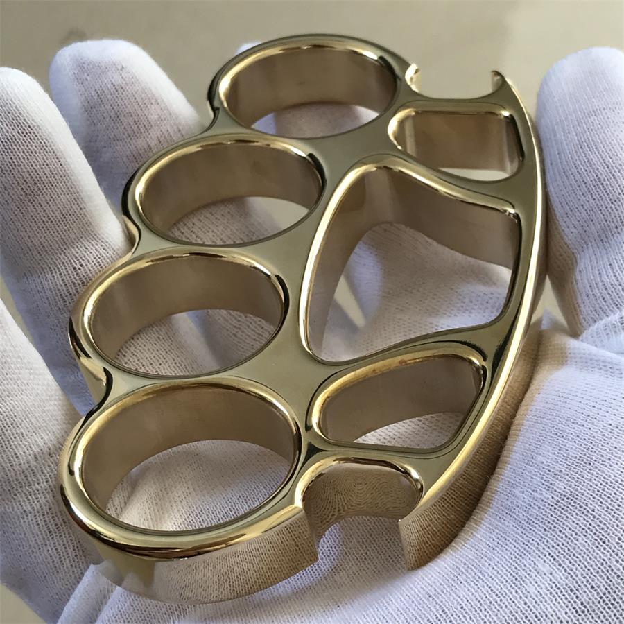Mate X1 Savage -Mirror Brass Knuckle Duster Bottle Opener EDC Tool