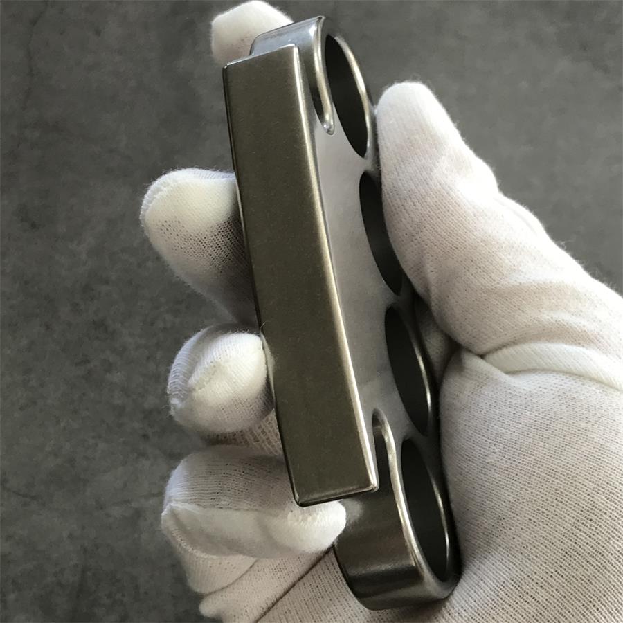 The KING Stonewashed Steel Knuckle Dusters