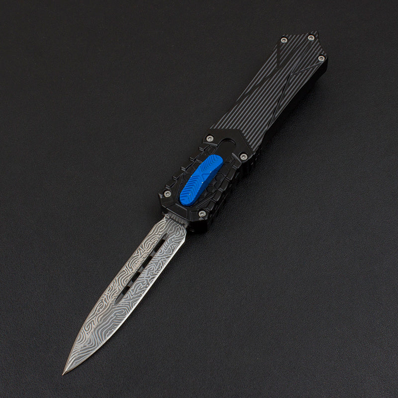 Out-the-Front (OTF) automatic knife
