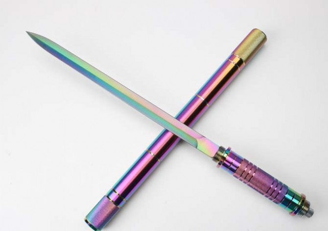 Phantom Baton Knife (Pointed Tip with Light)