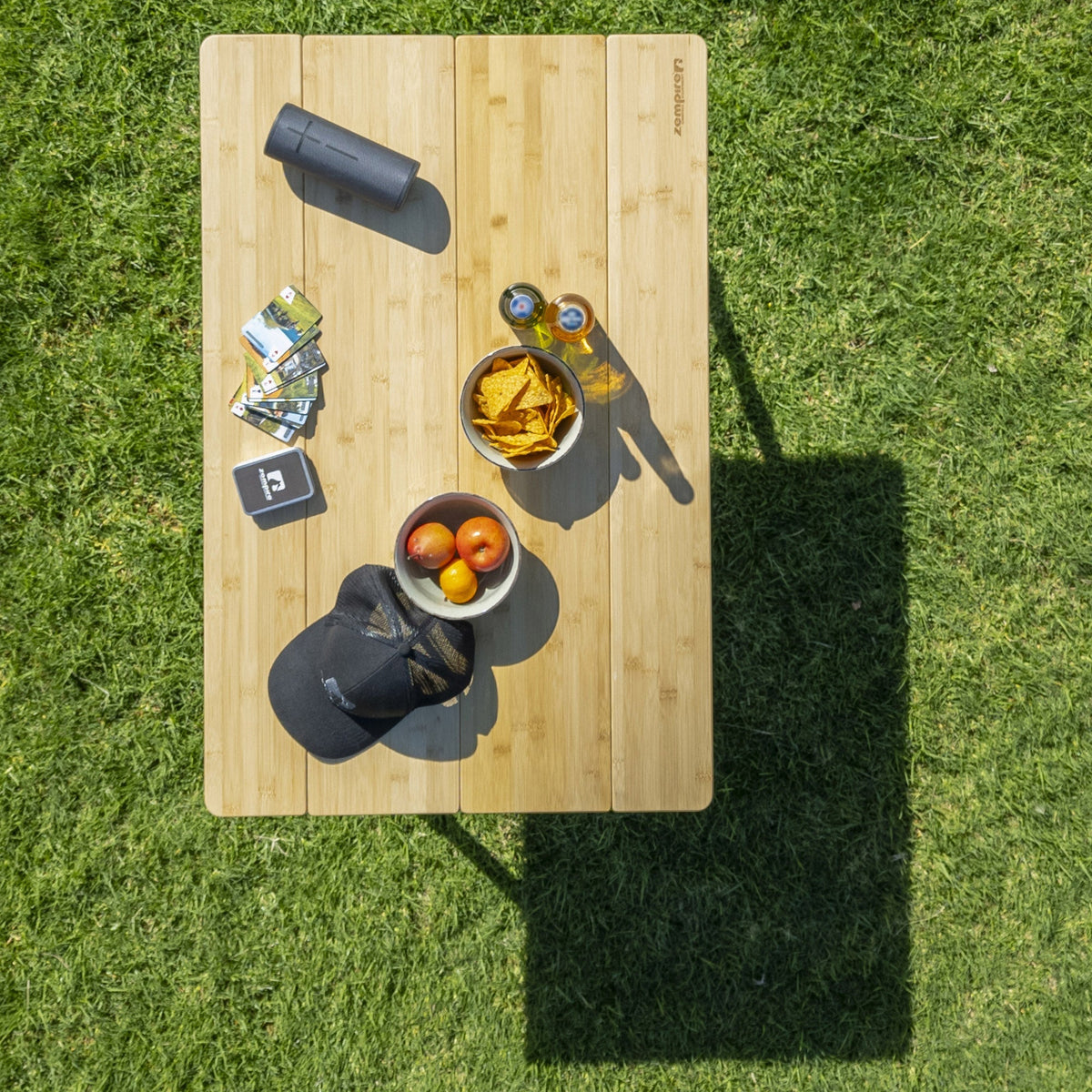 Zempire Kitpac Pro Large Bamboo Camp Table