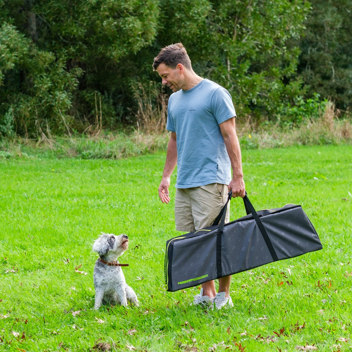 Zempire Kitpac Pro Round Bamboo Camp Table