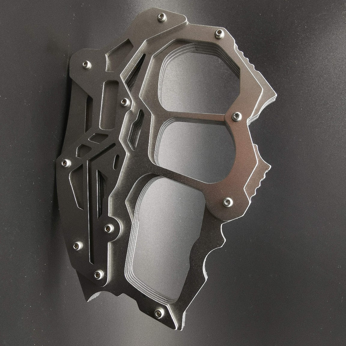 Stainless Steel Knuckle Duster Boxing Window Breaker Self Defense Protector Pocket EDC Tool