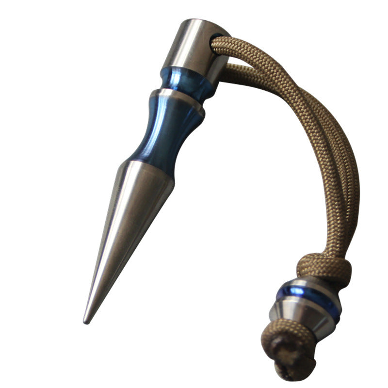 Portable Titanium Alloy Mini Backpack Keychain EDC Tool