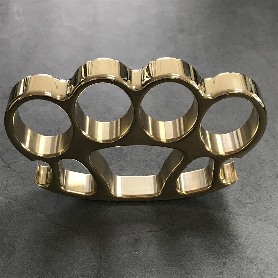 Mate X1 Savage -Mirror Brass Knuckle Duster Bottle Opener EDC Tool