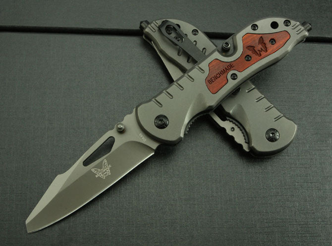 Survival folding knife