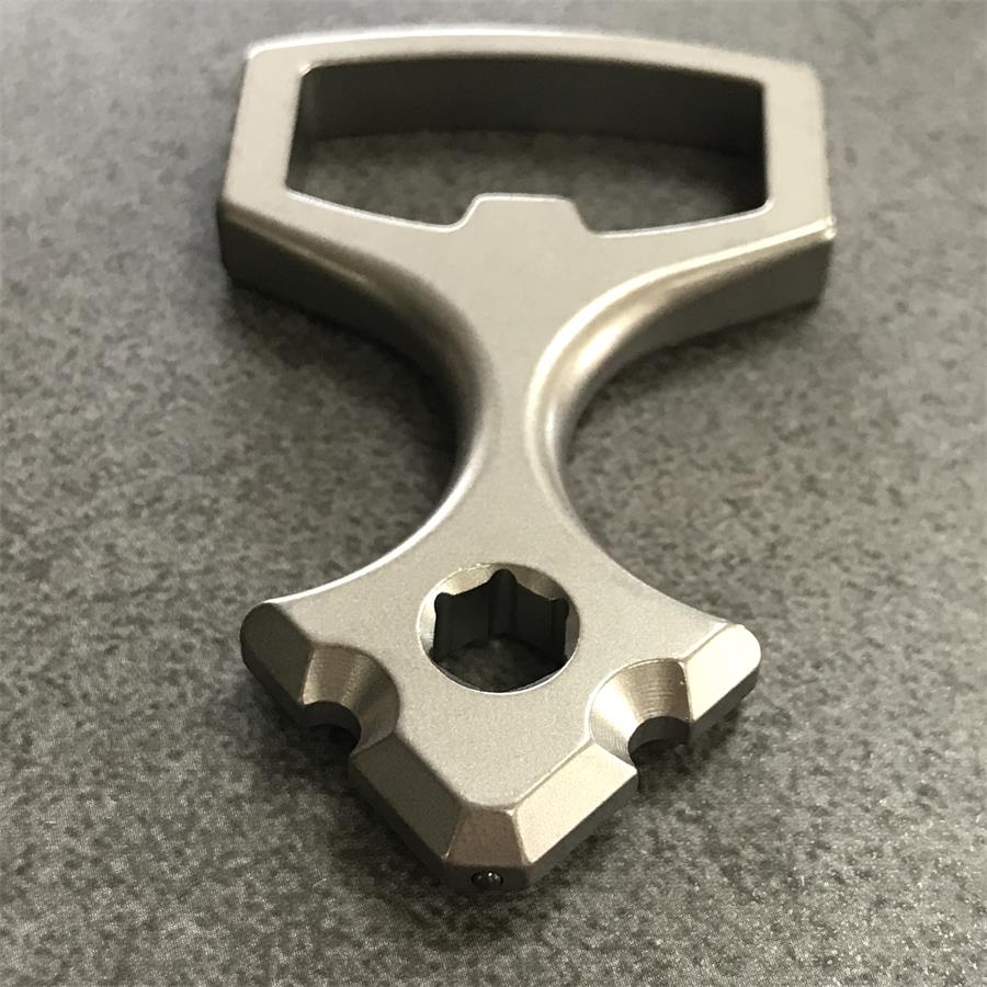 Versatile Titanium Bottle Opener Portable EDC Tool