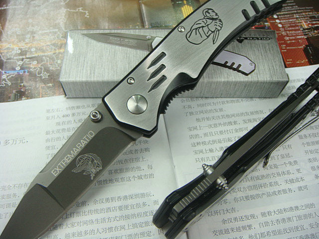Extreme tactical folding knife