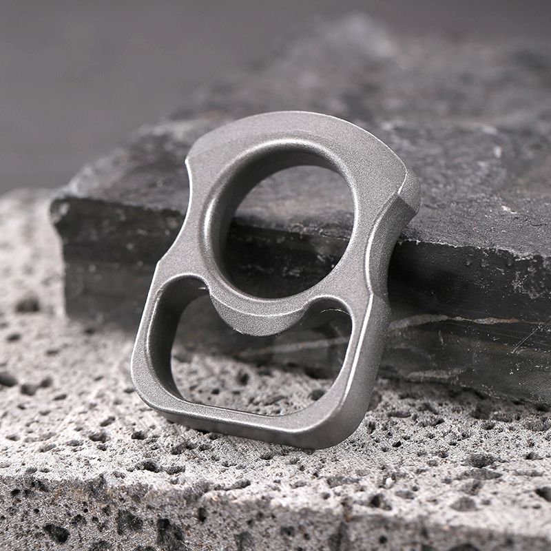 Mini Open Bottle Knuckle Dusters EDC Self-defense Decoration