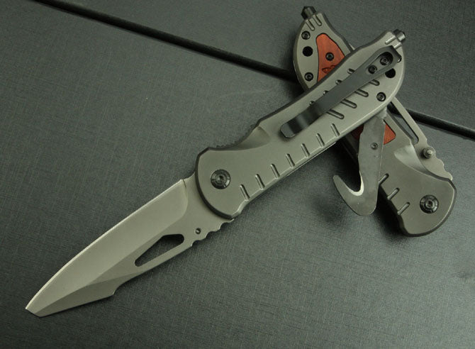 Survival folding knife