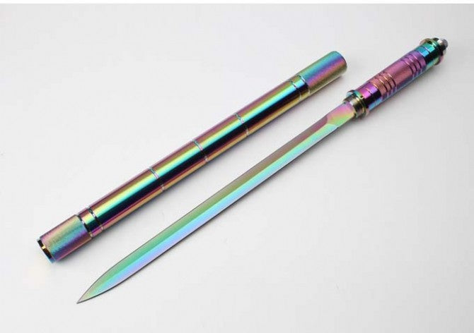 Phantom Baton Knife (Pointed Tip with Light)