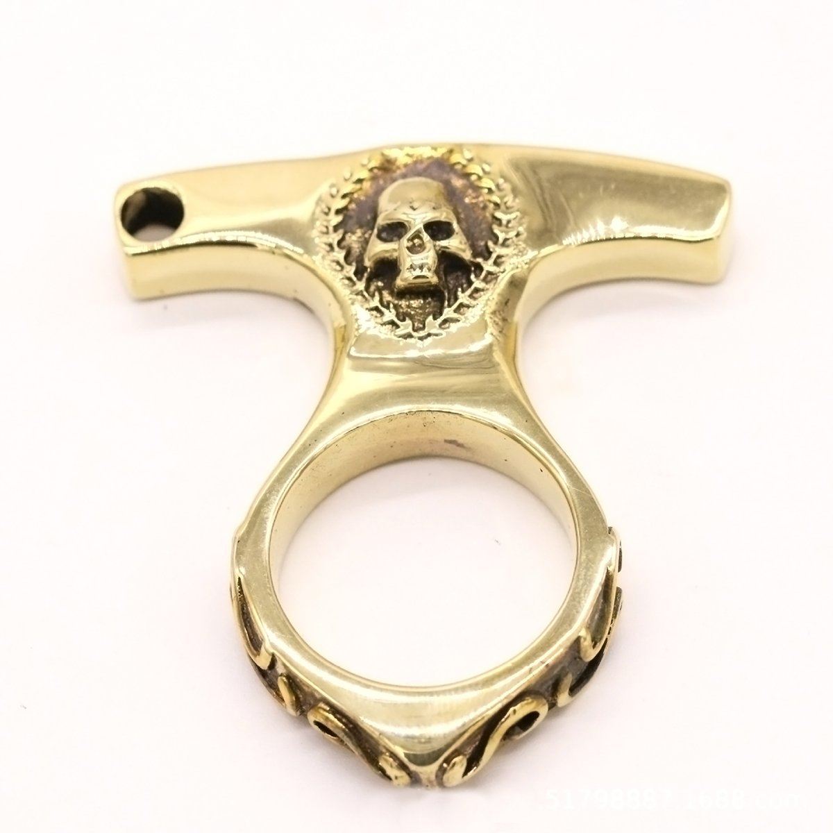 Real Brass Knuckles Keychain - Cakra EDC Gadgets
