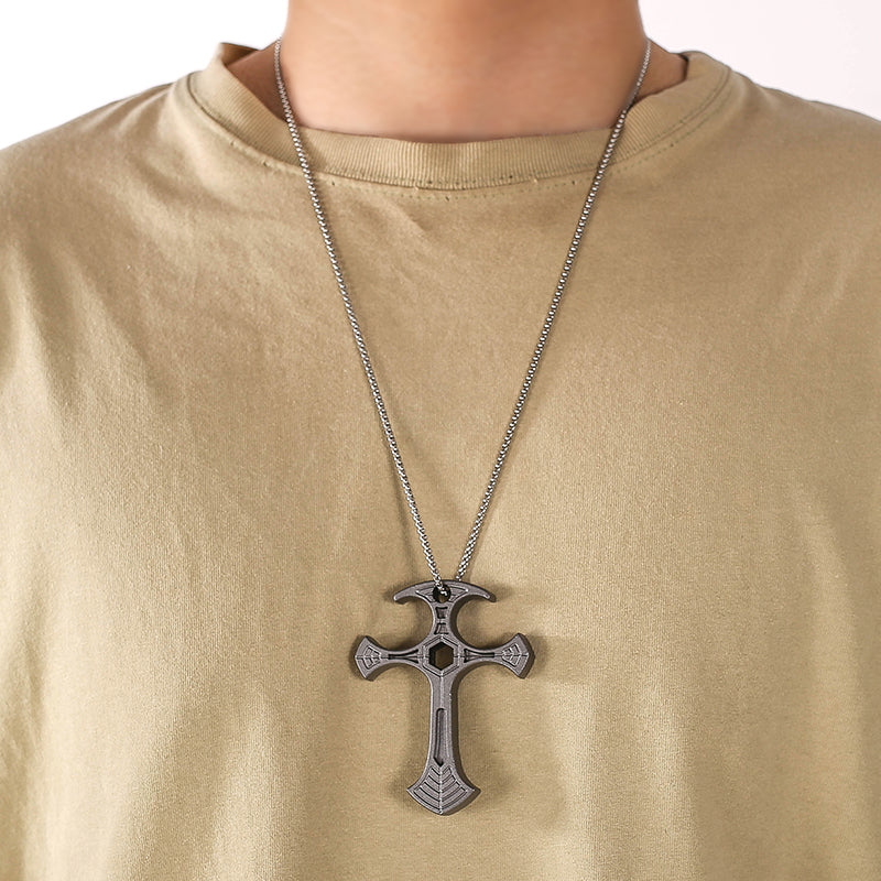 2024 New Cross Self Defense Necklace