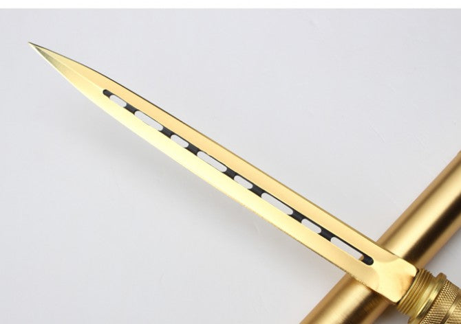 Keepsake Double - Bladed Baton Knife, Four - section Extended Version