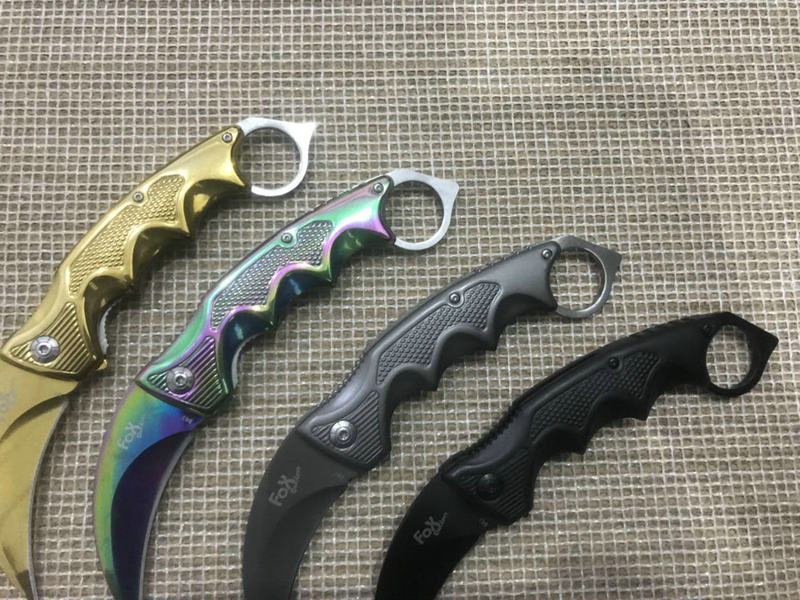 B63 quick-opening folding claw knife