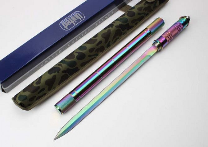 Phantom Baton Knife (Pointed Tip with Light)