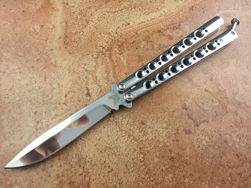 BM42 Butterfly Knife (Mirror Polished Version)