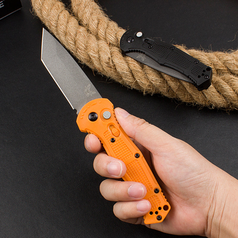 Benchmade 9071 Side-Opening Tactical Knife (Square-Tip)