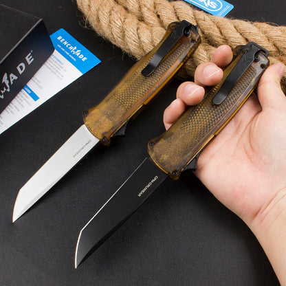 Benchmade 5370FE OTF Automatic Knife – Transparent PEI Version