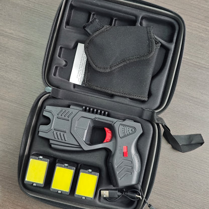Taser Gun -004 Shooting Safe Self-defense Electric Baton Stun Guns