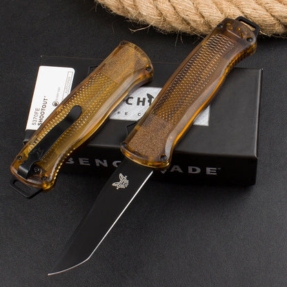 Benchmade 5370FE OTF Automatic Knife – Transparent PEI Version