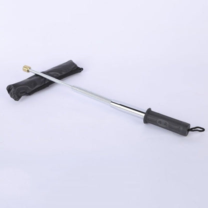Martial arts spring whip, rubber handle soft whip, telescopic whip, retractable whip, anti-wolf weapon, spring stick, spring-loaded soft stick